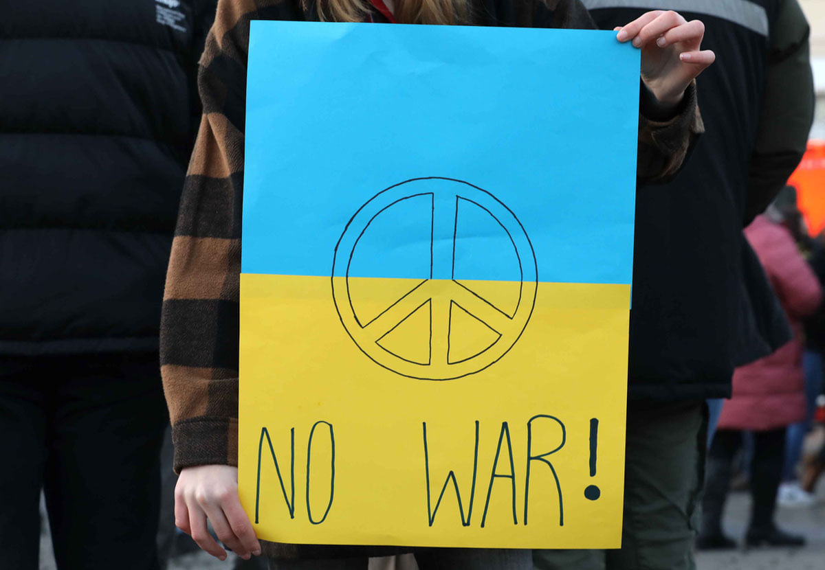 Weiter sehr rege ist die Akuthilfe Werne und Umgebung, die sich für ukrainische Kriegsopfer engagiert. Symbolfoto: Volkmer