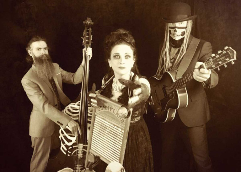 Jo Carley & The Old Dry Skulls aus London sind erstmals in Werne zu Gast. Foto: Band