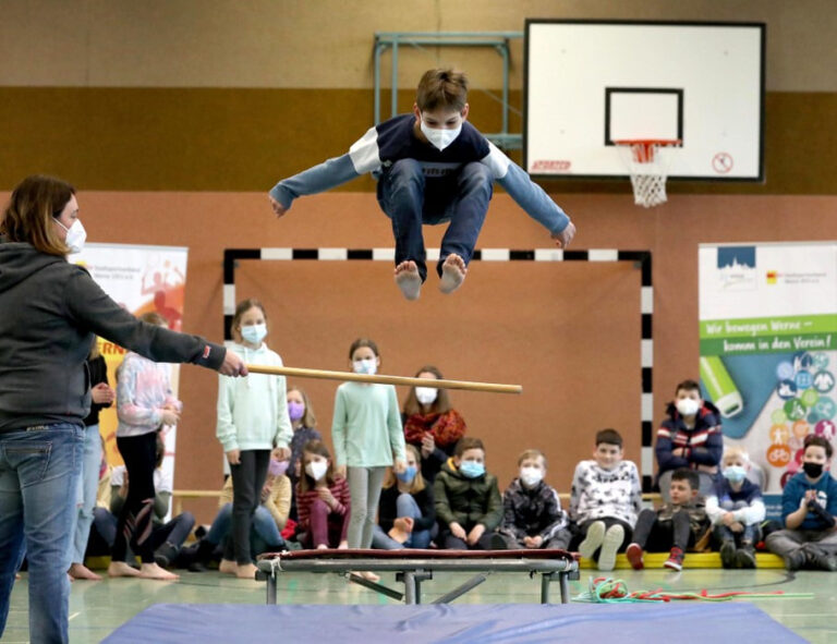 Kinder der Wiehagenschule bleiben trotz Pandemie sehr sportlich