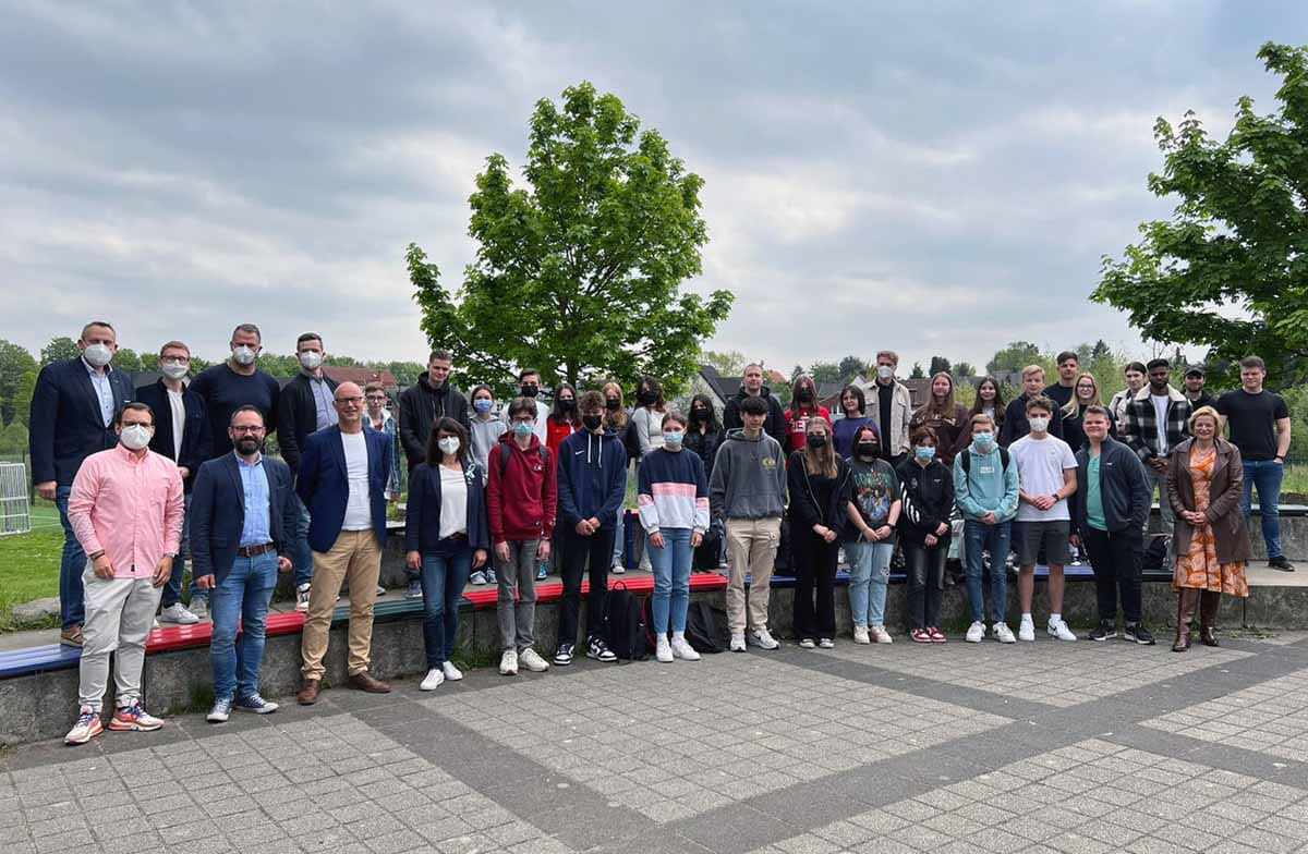 Ein Netztwerktreffen von Europaschulen fand am Anne-Frank-Gymnasium in Werne statt. Foto: Wittkamp