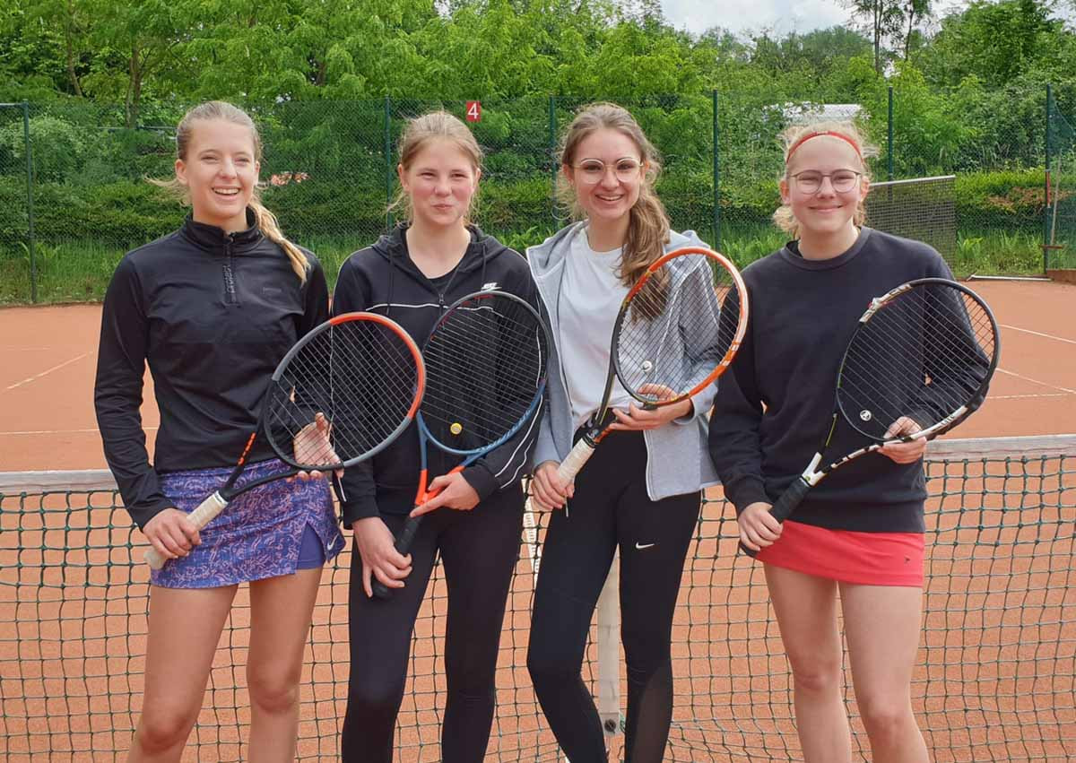 Auch die zweite Damenmannschaft des Werner Tennis-Club war erfolgreich. Foto: WTC 75