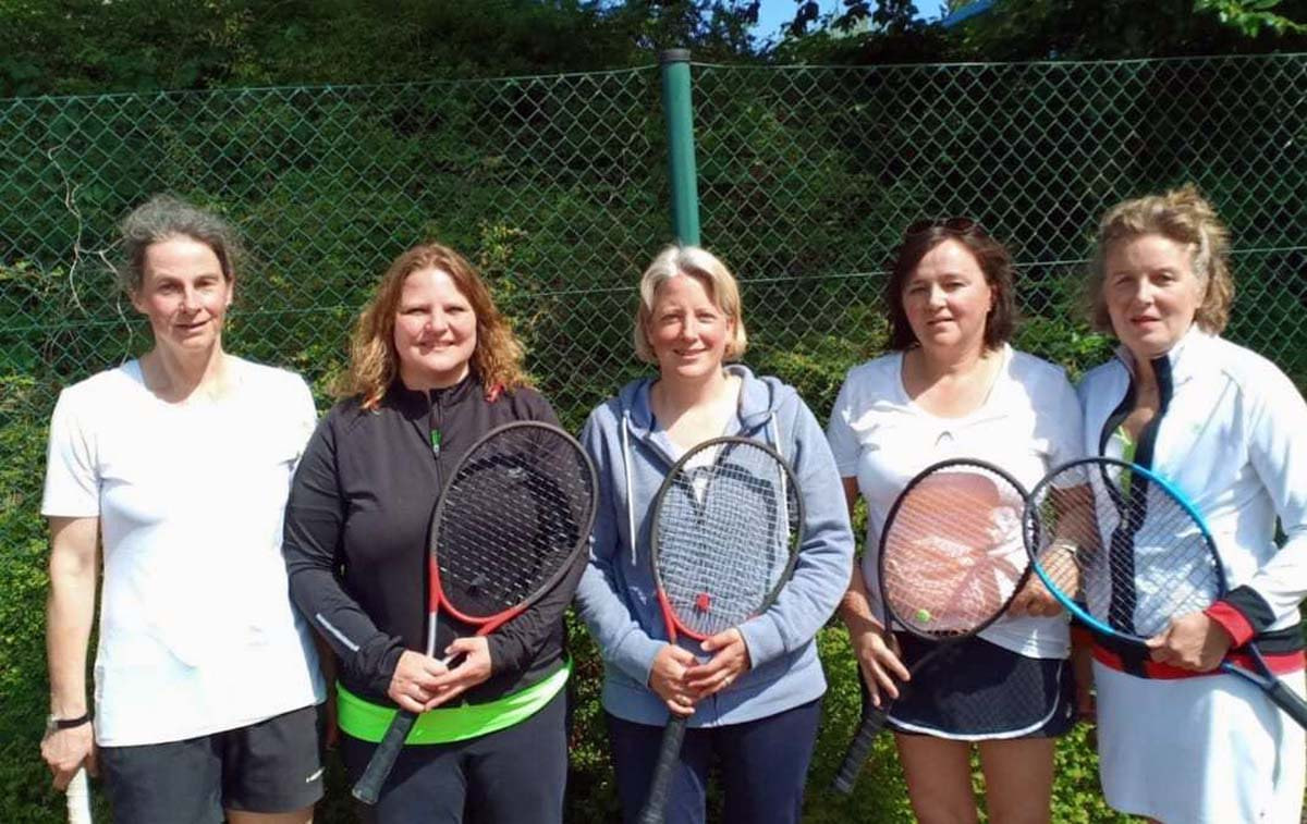 Ersatzgeschwächt holten die Damen 40 des Werner Tennis-Clubs ein Unentschieden. Foto: WTC