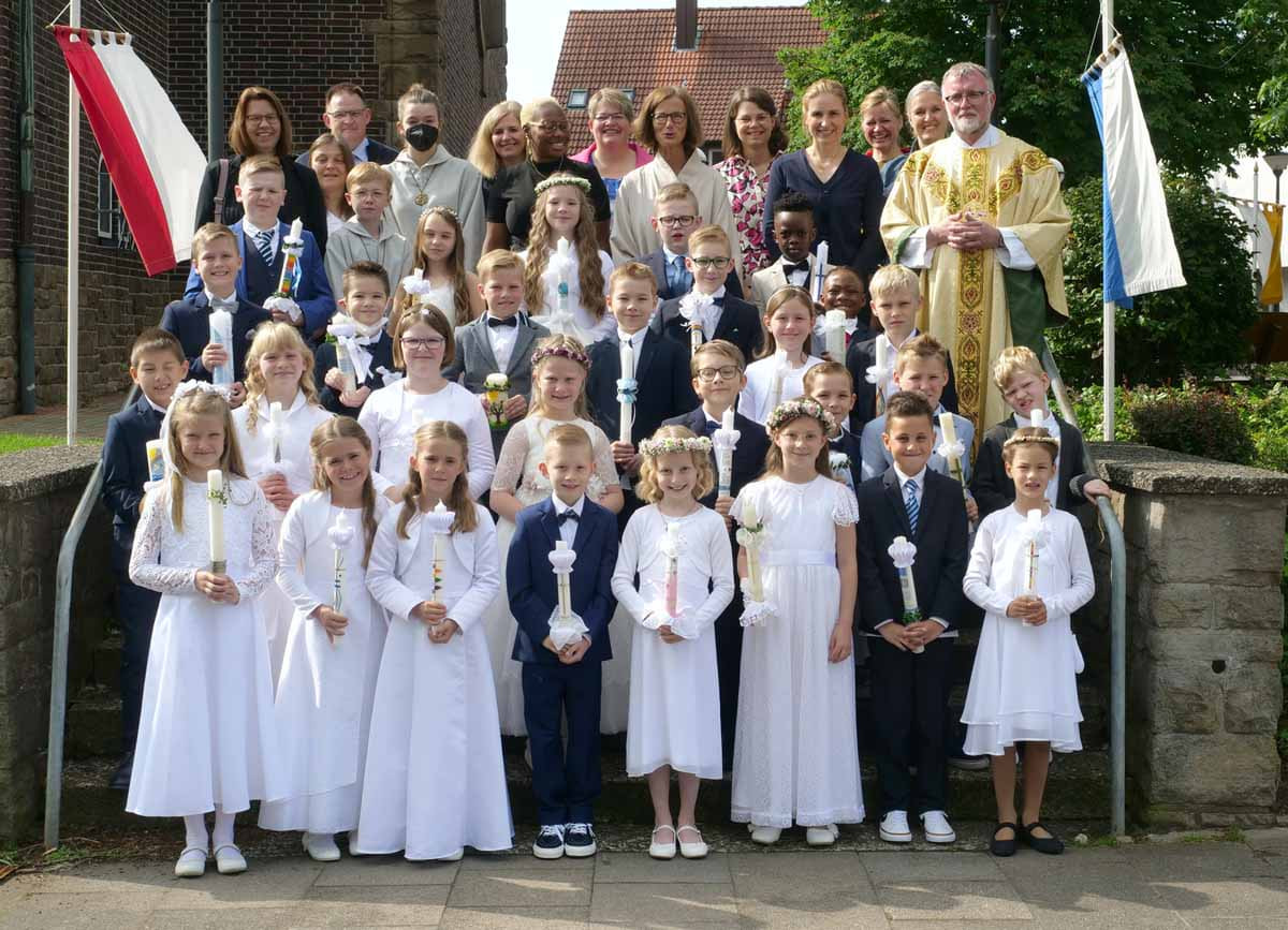 Die nächste Erstkommunionfeier fand in der Kirche Maria Frieden statt. Foto: Privat