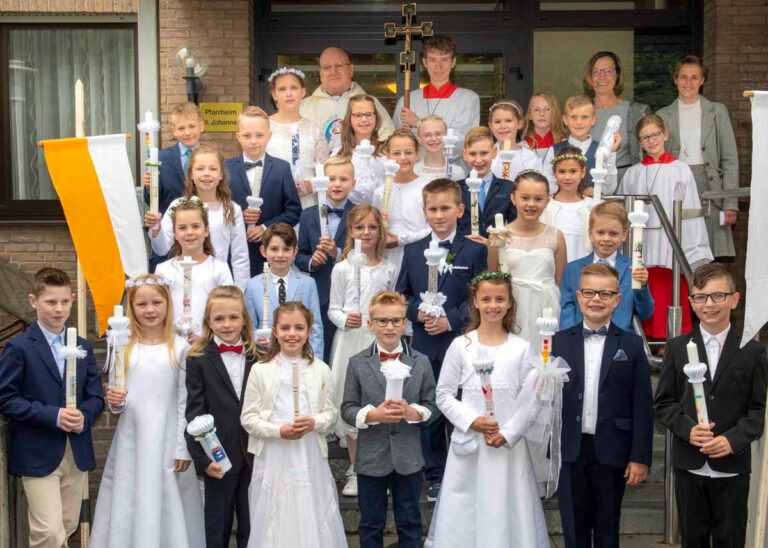 Die letzte Erstkommunionfeier 2022 fand in St. Johannes statt. Foto: Privat