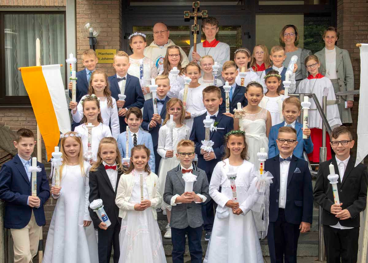 Die letzte Erstkommunionfeier 2022 fand in St. Johannes statt. Foto: Privat