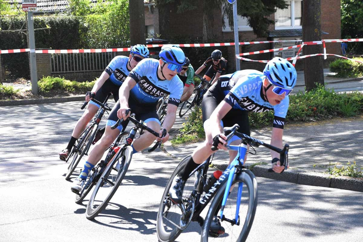 Gut drauf waren Fabian Peplau und seine Teamkollegen beim Rennen in Franken. Foto: RSC
