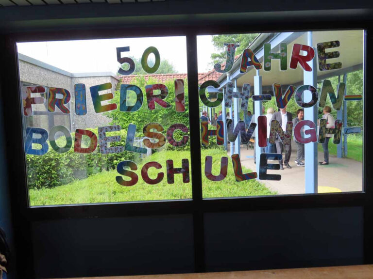 50 Jahre alt wurde die Förderschule in Bergkamen-Heil in diesen Tagen. Foto: Hedwig Schaffeld