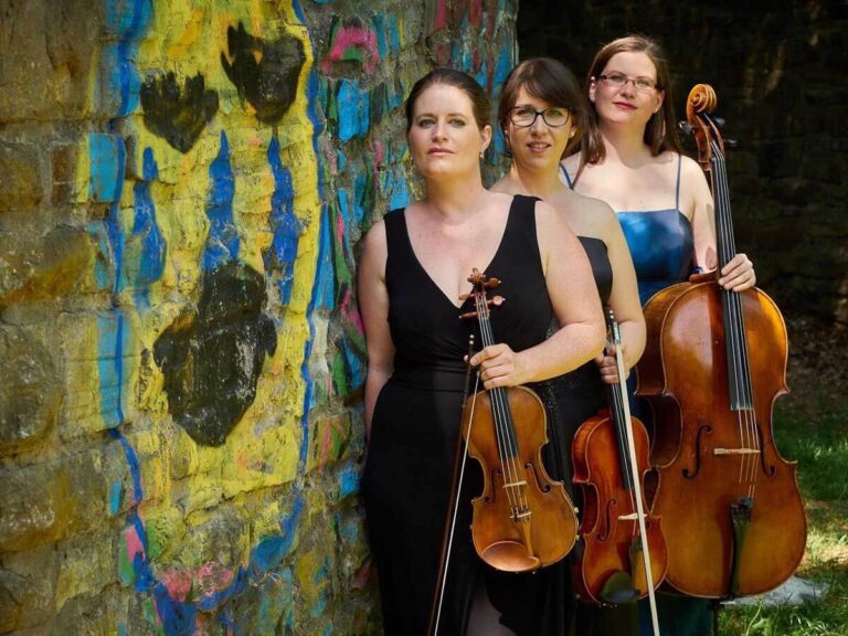 Mit Violine, Violoncello und Viola entzücken 3Cordes sein Publikum am 12. Juni, ab 17 Uhr in der Stiftskirche in Selm. Foto: Nils Imhorst