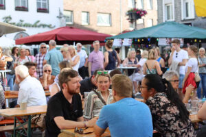 Bei hochsommerlichen Temperaturen war „Werne Karibisch“ sehr gut besucht. Doch nicht allen hat die Veranstaltung gefallen. Foto: Isabel Schütte