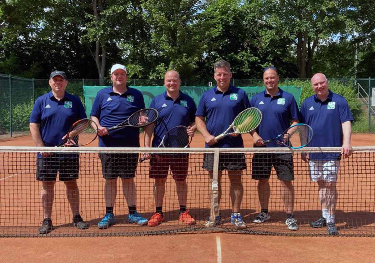 Die Herren 40 des Werner TC waren in der Kreisliga siegreich. Foto: WTC