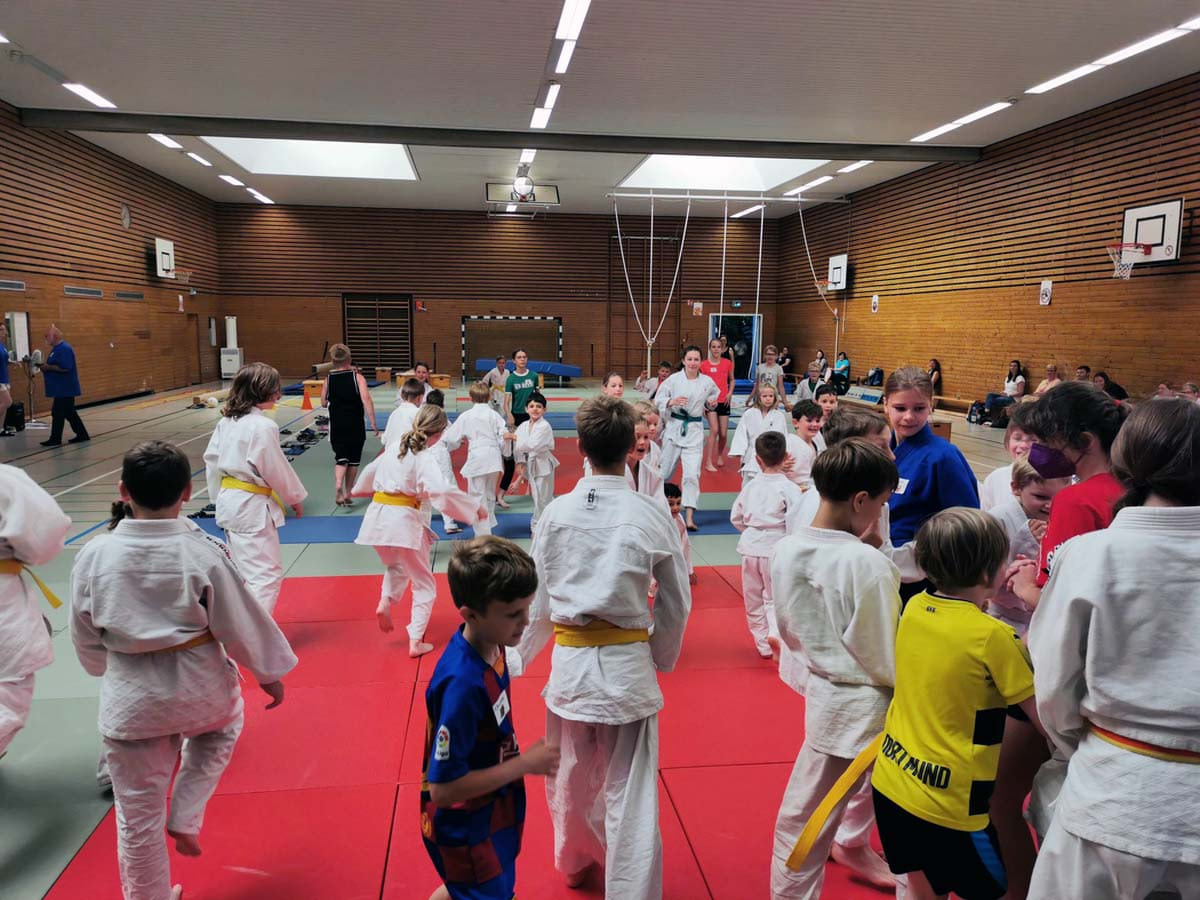 Die Judo-Safari des TV Werne kam gut an. Foto: TVW Judo