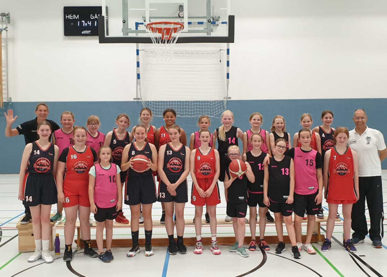 Die LippeBaskets Werne hatten die Breda Barons zu einem deutsch-niederländischen Basketball-Treffen zu Gast. Foto: LBW