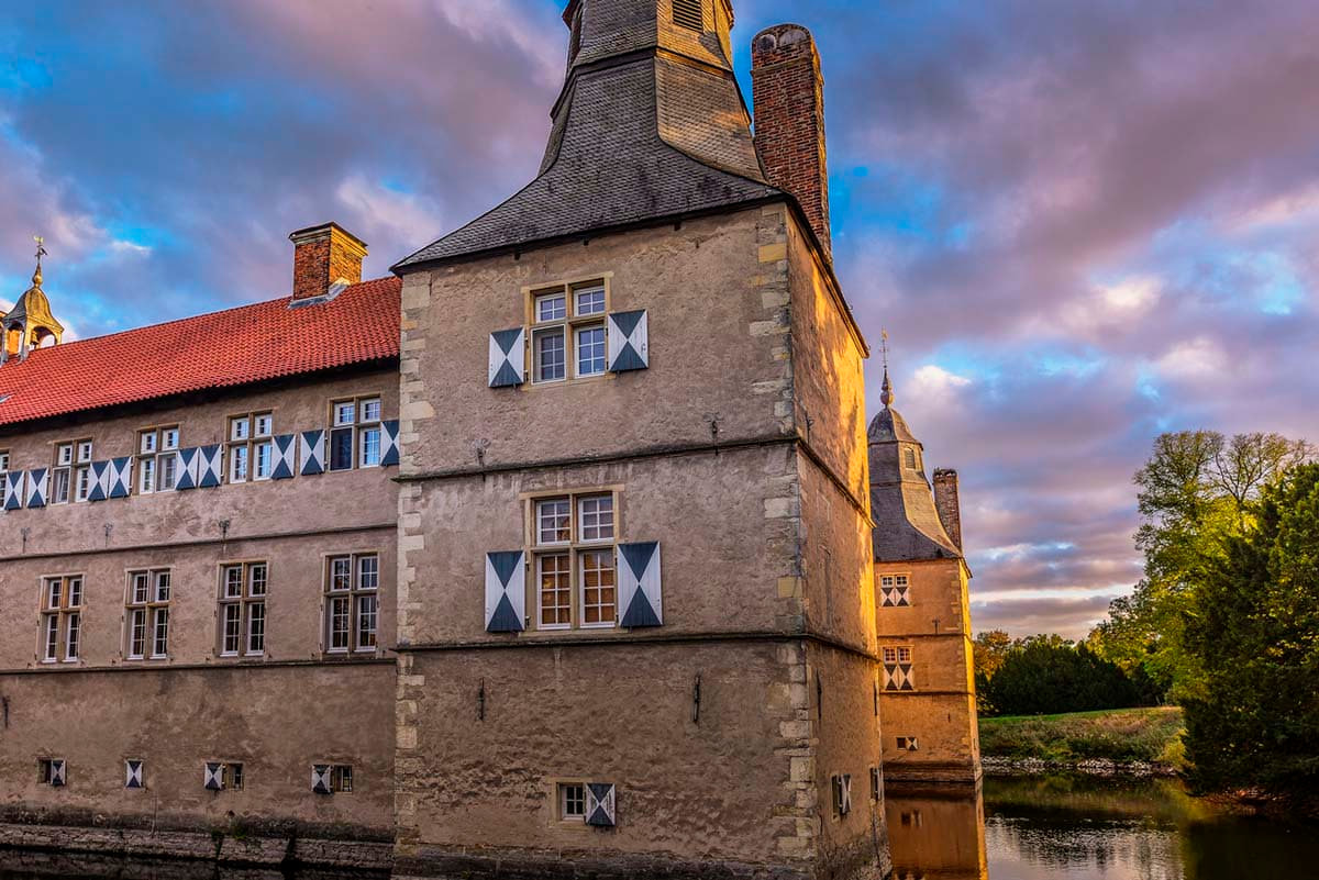 Das Schloss Westerwinkel in Herbern. Foto: Gemeinde Ascheberg