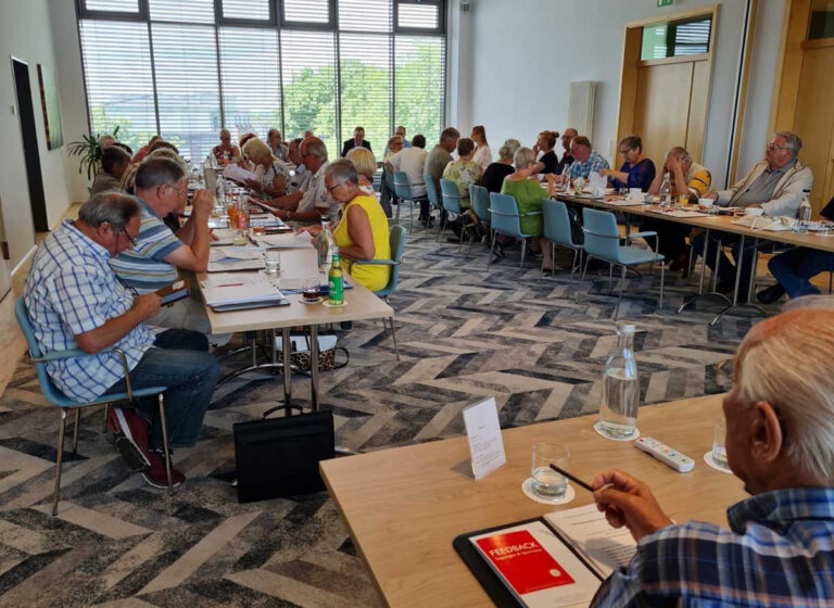 Der Kreisverband Unna des VdK tagte im Hotel am Kloster. Foto: Wittenberg