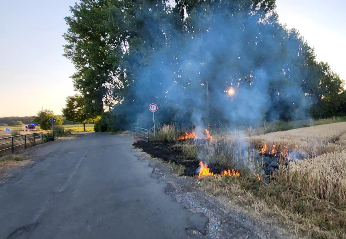 In der Straße Stiegenkamp im 