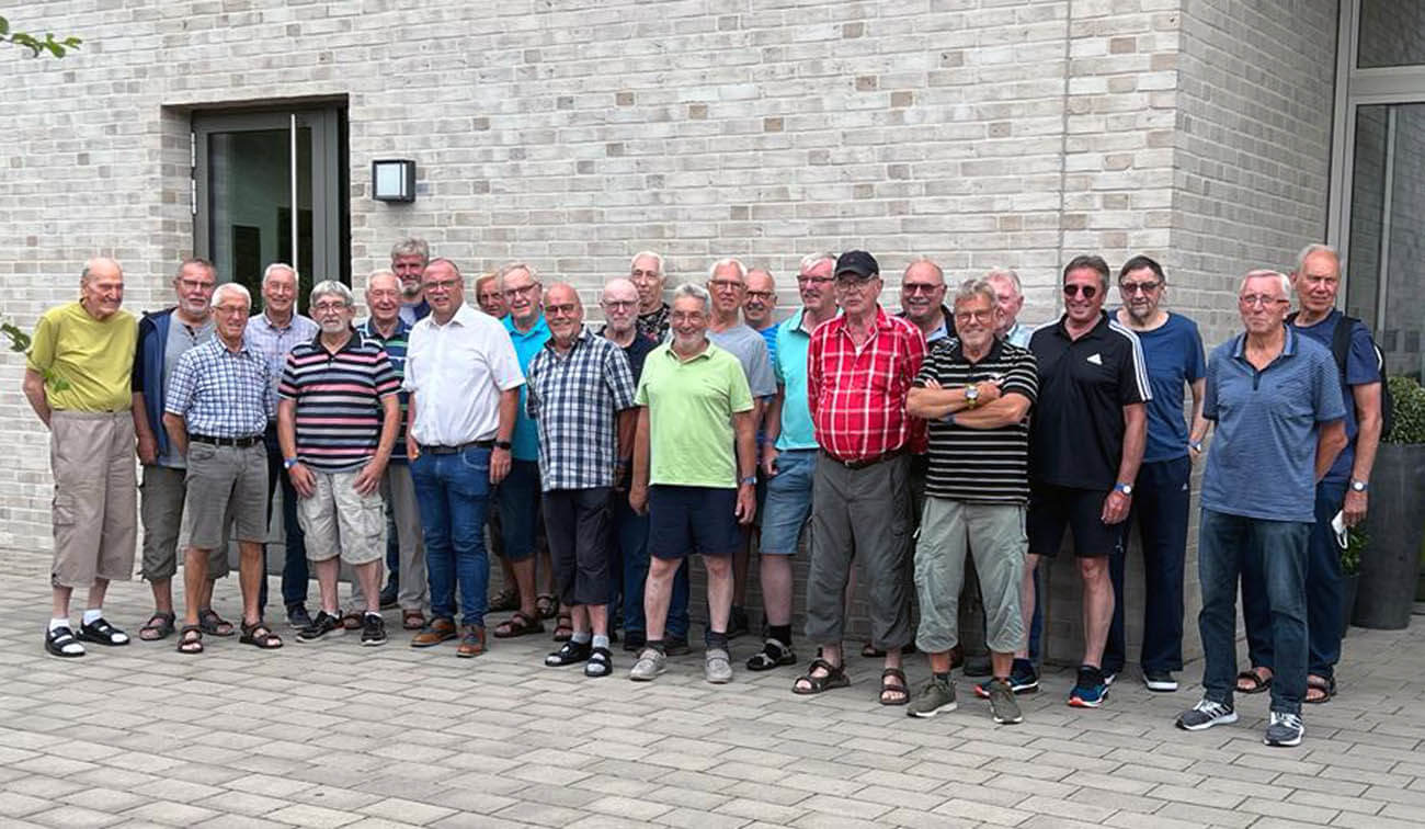 Die TOP 50 des Werner SC schaute hinter die Kulissen des Solebads. Foto: Privat