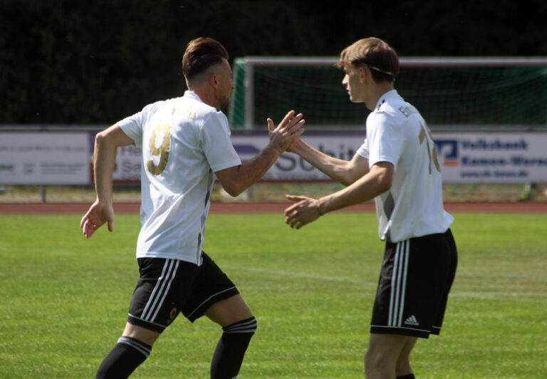Eintracht Werne feierte im Auswärtsspiel beim 1. FC Pelkum den zweiten Saisonsieg. Foto: Wagner