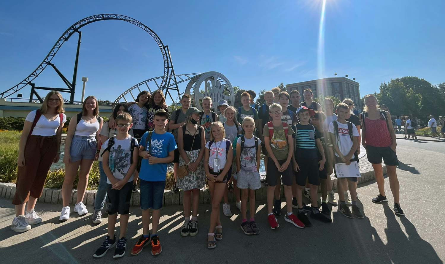 Viel Spaß hatten Jung und Alt aus Horst im Moviepark in Bottrop. Foto: Christina Höring
