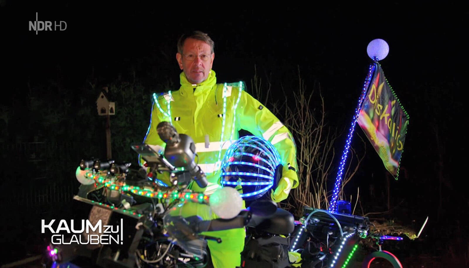 Karl Jehle alias „Diskallico“ gewann 1.000 Euro in einer Rateshow des Norddeutschen Rundfunks. Foto: NDR