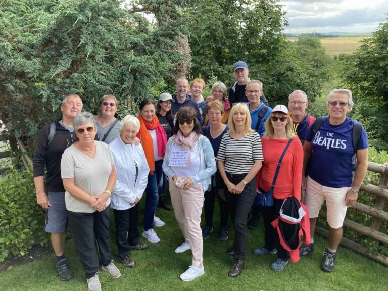 Nach drei Jahren Pause gab es wieder einen Austausch zwischen dem TC Blau-Weiß Werne und dem St. Annes Lawn Tennis & Squash Club aus der Partnerstadt Lytham St. Annes. Foto: Verein