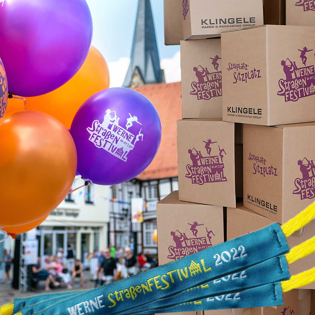 Das Straßen-Festival kehrt in die Innenstadt zurück. Zum Auftakt locken morgen eine spektakuläre Parade und Geschenke. Foto: Werne Marketing GmbH