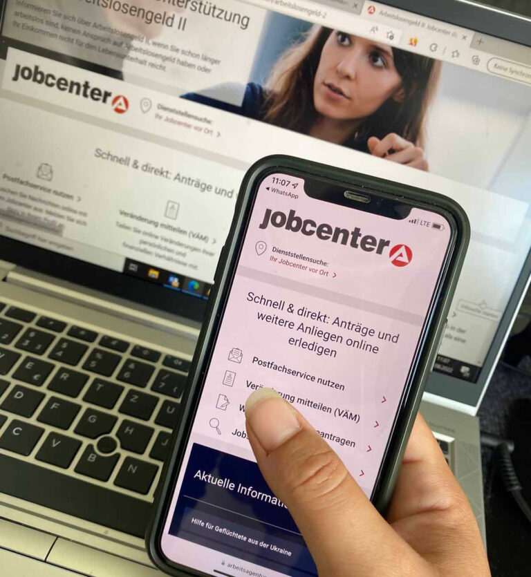 Kundinnen und Kunden des Jobcenters Kreis Unna können ab sofort noch mehr online erledigen. Foto: Jobcenter