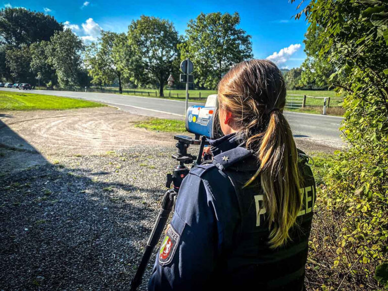 Die Polizei führte einen kreisweiten Schwerpunkt-Einsatz zur Bekämpfung von Unfallursachen durch. Foto: Polizei Unna