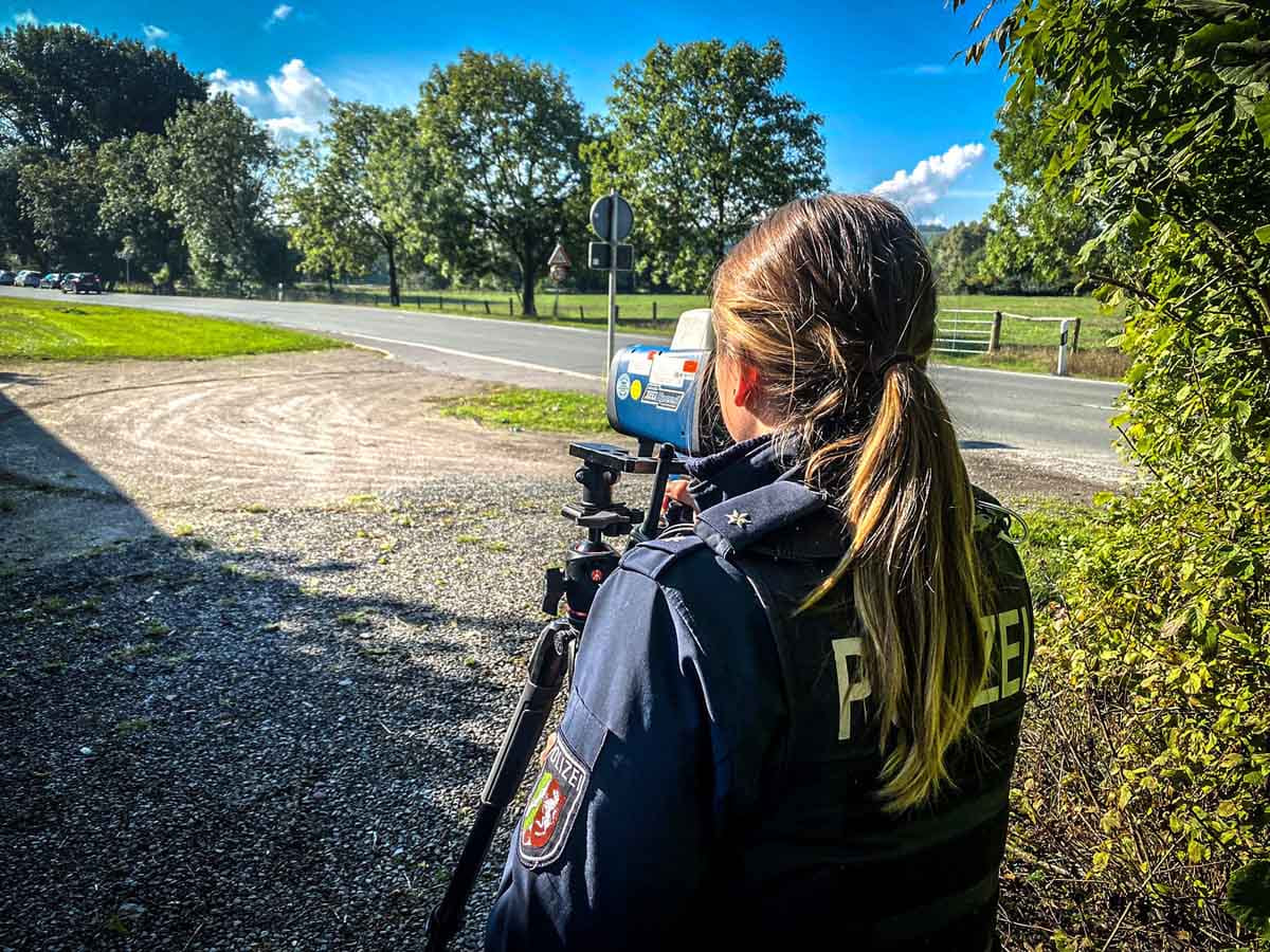 Die Polizei führte einen kreisweiten Schwerpunkt-Einsatz zur Bekämpfung von Unfallursachen durch. Foto: Polizei Unna