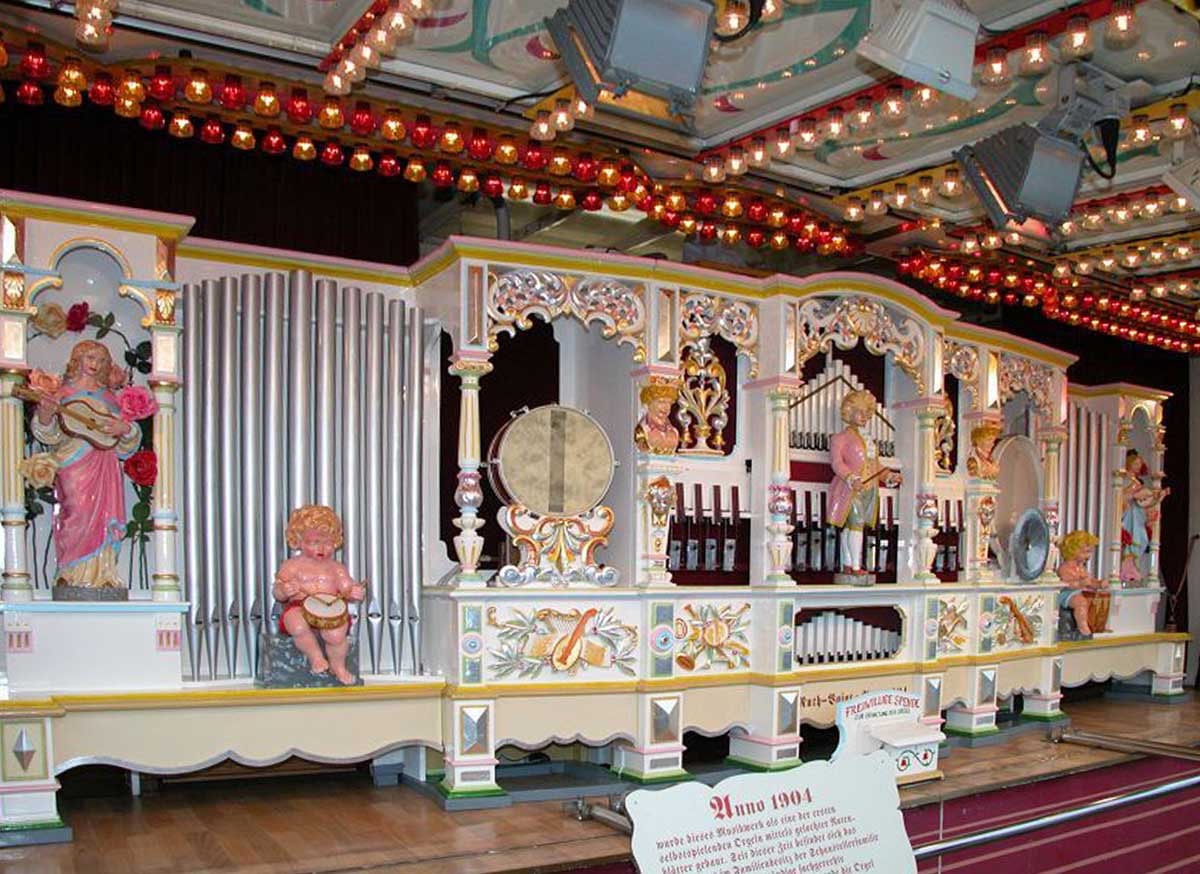 Die Kirmes-Orgel von Schäfer wird diesmal auf der Sim-Jü in Werne fehlen. Archivfoto: Isabel Schütte