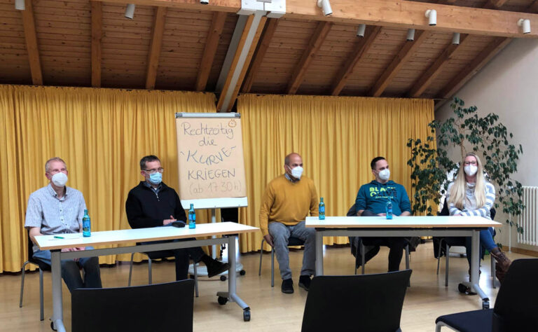 Beim Tag der psychischen Gesundheit standen Fachleute für Informationen und Fragen bereit. Foto: Kreis Unna