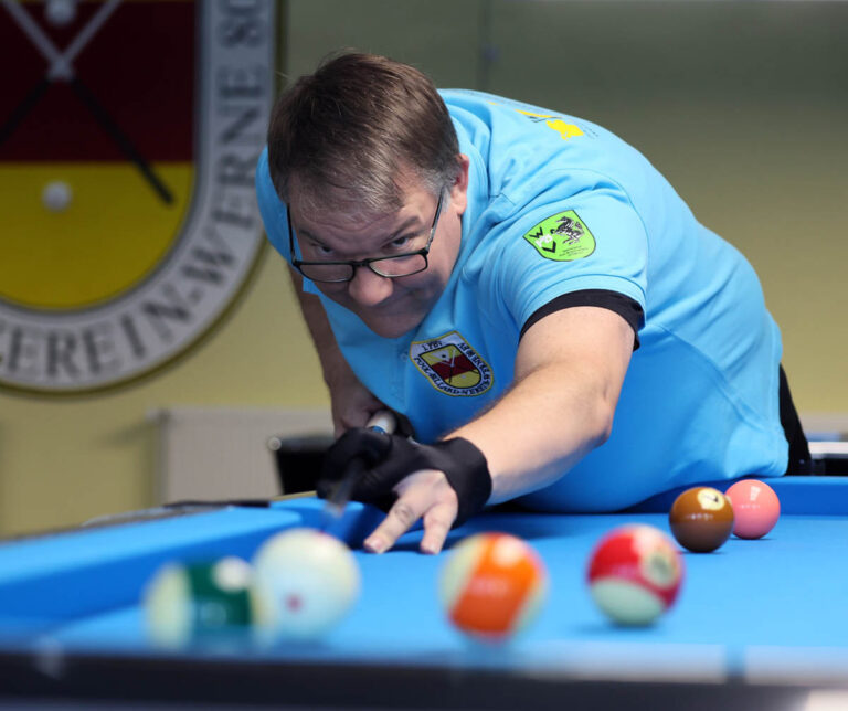 Michael Döpker punktete für die zweite Mannschaft des PBV Werne. Foto: PBV