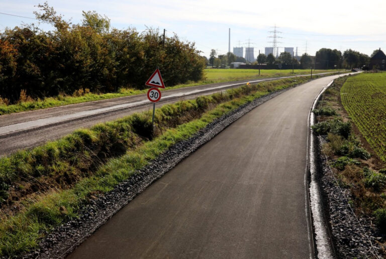 Mühlenstraße zwischen Horst und Stockum bleibt vorerst eine Baustelle