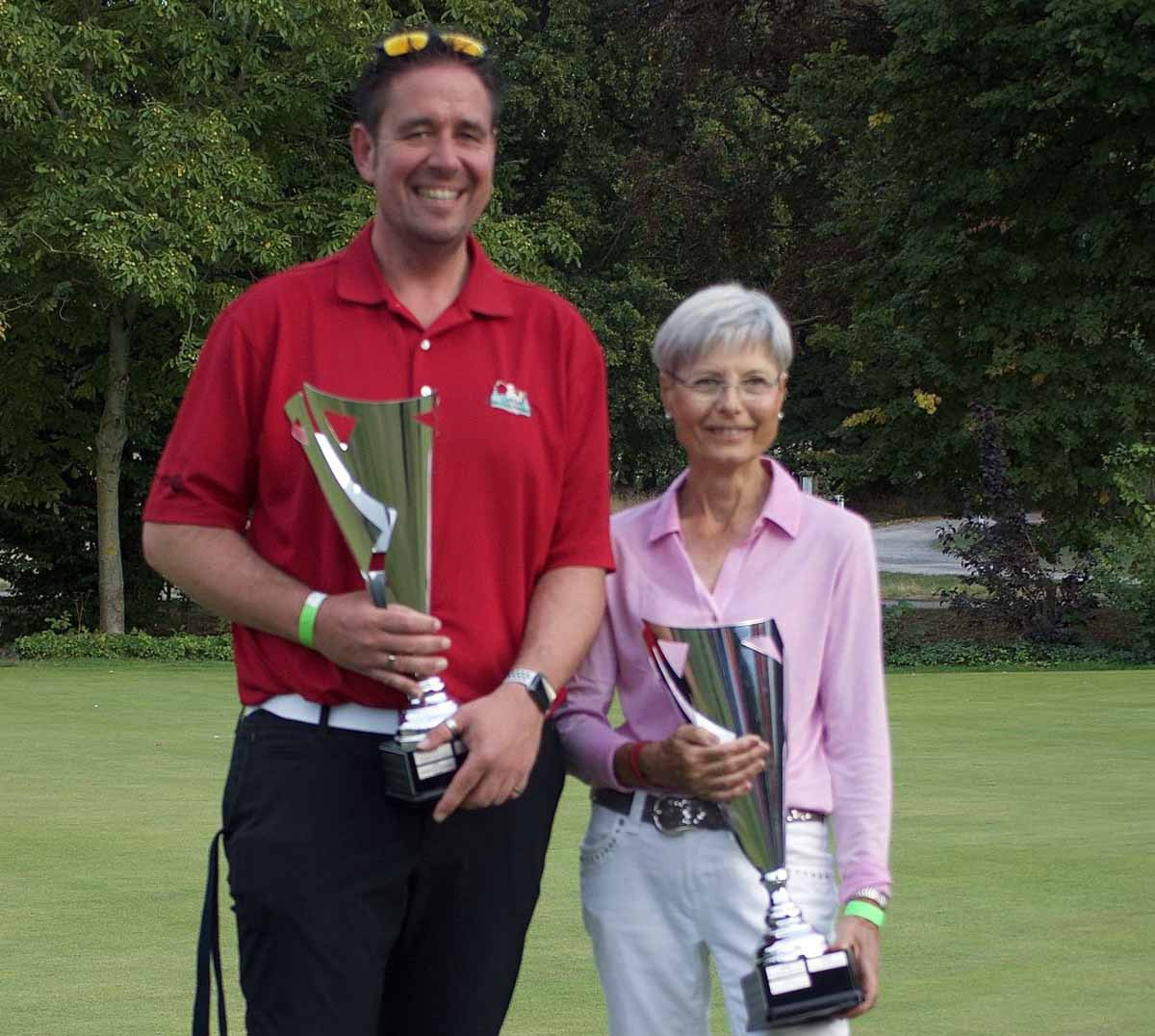Marcus Heitmann und Roswitha Heuser sind die neuen Clubmeister am Wasserschloss. Foto: privat