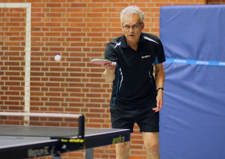 Wolfgang Heise holte im Derby einen Punkt für den TTC Werne. Foto: Wagner