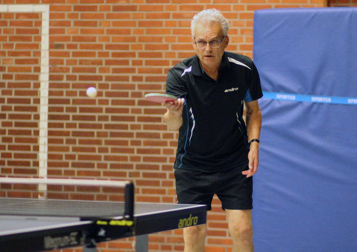 Wolfgang Heise holte im Derby einen Punkt für den TTC Werne. Foto: Wagner