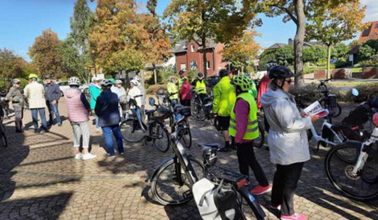 Die letzte Radtour im Jahr 2022 führte die Mitglieder des Heimatvereins durch die nähere Umgebung. Foto: privat