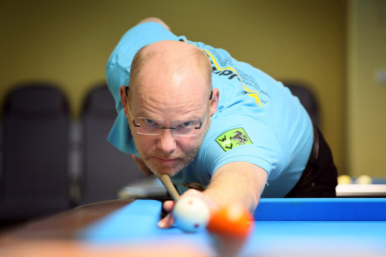 Peter Barnfeld fuhr im Zehnerball einen starken Sieg ein. Foto: PBV