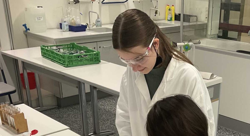 Das Anne-Frank-Gymnasium weckte die Neugierde der Viertklässler an den MINT-Fächern. Foto: AFG
