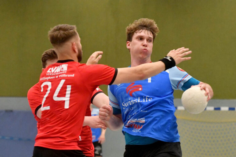 Mit zehn Toren war Tobias Schüttpelz in Brambauer bester Werner Schütze. Dennoch konnte er nichts an der knappen Niederlage seines Teams ändern Archivfoto: MSW