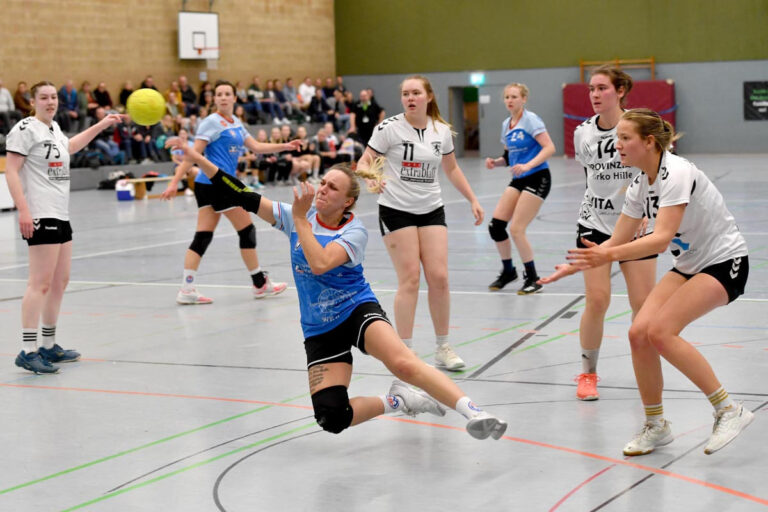 Erfolgreichste Werferin der TV-Handballerinnen war Sonja Plotek mit fünf Treffern. Foto: MSW