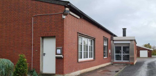 In leer stehenden Räumen an der Capeller Straße soll der TV Werne während der Sanierung der Turnhalle an der Horster Straße eine vorübergehende Heimat finden. Foto: Wagner