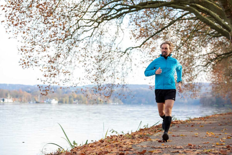 Marathon-Pater Tobias Breer läuft der nächsten sportlichen Herausforderung entgegen. Foto: Daniel Elke