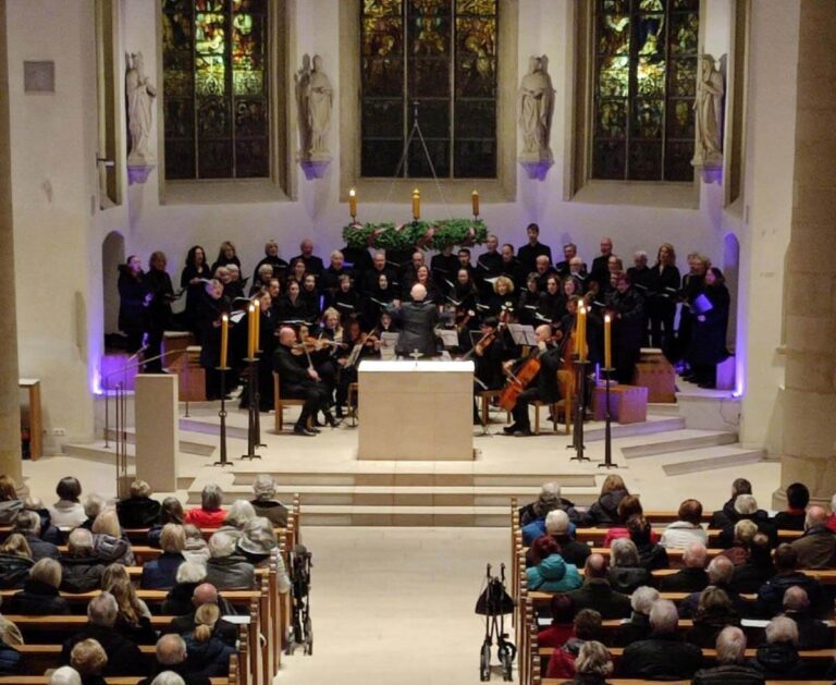 Einen musikalischen Hochgenuss erlebten die Zuhörer/innen am vergangenen Wochenende in der gut gefüllten Pfarrkirche St. Christophorus. Foto: privat