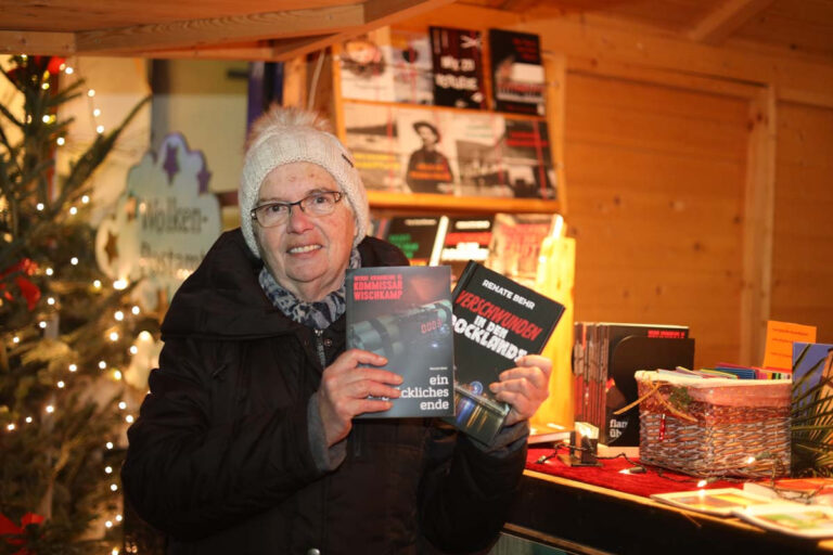 Autorin Renate Behr hat ihren letzten Werne-Krimi veröffentlicht. Foto: Isabel Schütte