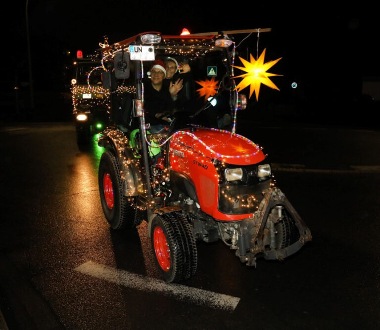 Route der Weihnachts-Trecker durch Werne steht fest