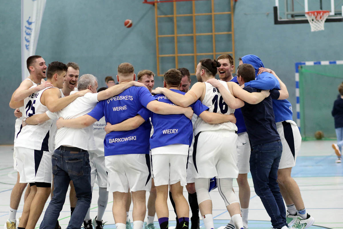 Die LippeBaskets Werne beendeten die Saison 2022/23 auf Platz zwei in der 2. Regionalliga. Foto: Wagner
