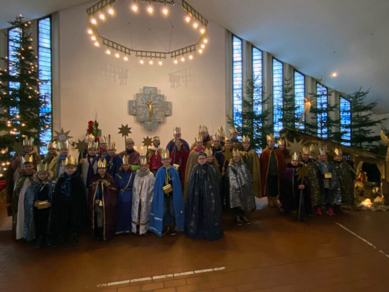 Die Sternsinger in Stockum und Horst erhielten viel Lob und Anerkennung für ihren Einsatz. Foto: privat