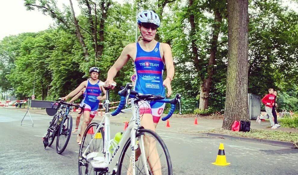 Das Radfahren gehört inzwischen zu den Lieblingsdisziplinen der gelernten Schwimmerin Tatjana Kortmann. Foto: privat