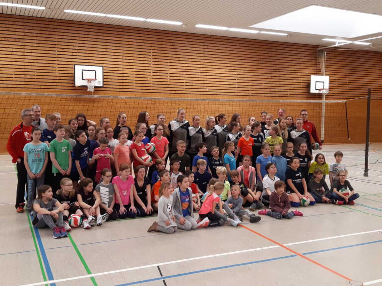 Der Sonntag (29.01.2023) steht beim TV Werne ganz im Zeichen des Volleyballsports. Foto: Kollhoff
