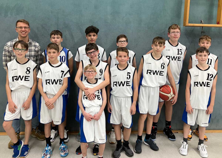 Die U14-Junioren der LippeBaskets feierten gegen Barop den zweiten Saisonsieg. Foto: privat